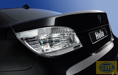 Zadn� lampy pro BMW E60 (�ada 5) Hella �ir� b�l�